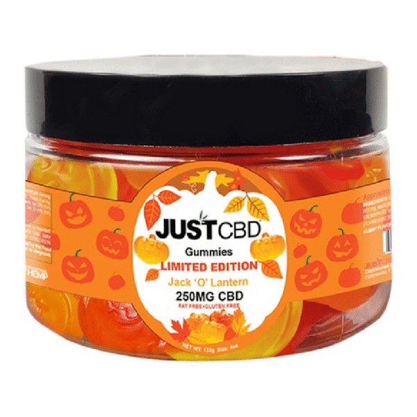 JUST CBD GUMMIES 250MG - JACK O' LANTERN