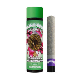 MUNCHIES JELLY HOLE 1.5G PRE-ROLLS BOX OF 10 - FORBIDDEN WATERMELON INDICA