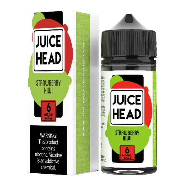 JUICE HEAD 100ML 6MG - STRAWBERRY KIWI