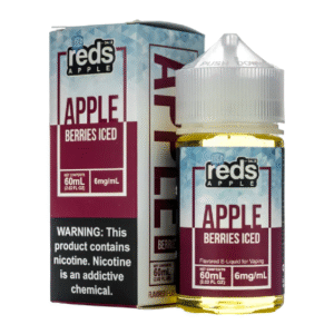 DAZE REDS APPLE 60ML 6MG - BERRIES ICED