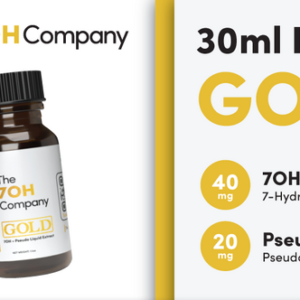 THE 7OH COMPANY 7-HYDROXY + PSEUDO 30ML 60MG SHOTS - GOLD BOX OF 12