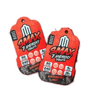 MODUS SMAX 7-HYDROXY TABLETS BOX OF 10 - 60MG 4CT STRAWBERRY WILD