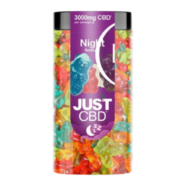 JUST CBD SLEEP NIGHTTIME GUMMIES 3000MG - BEARS
