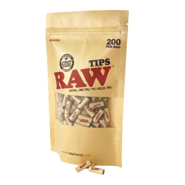 RAW TIPS - 200 TIP BAG