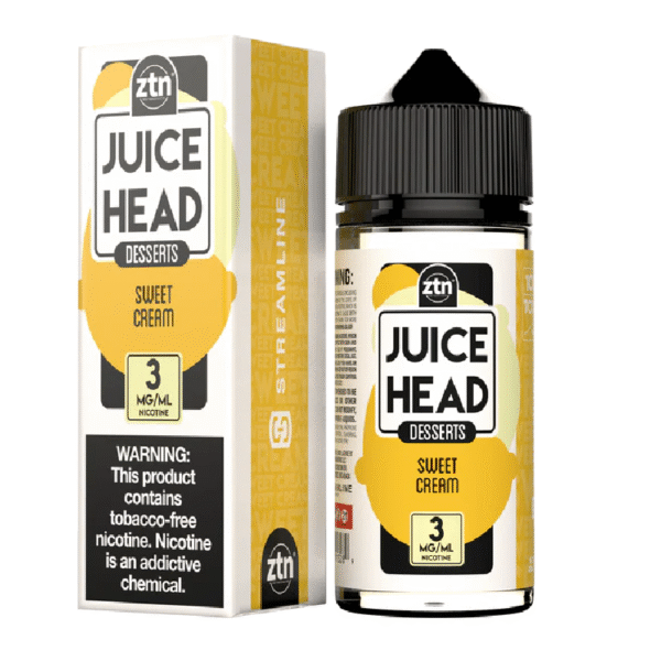 JUICE HEAD 100ML 3MG - SWEET CREAM