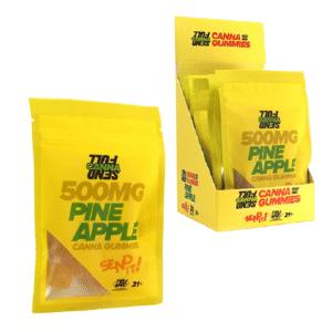 FULL SEND CANNA GUMMIES 500MG BOX OF 5 - PINEAPPLE