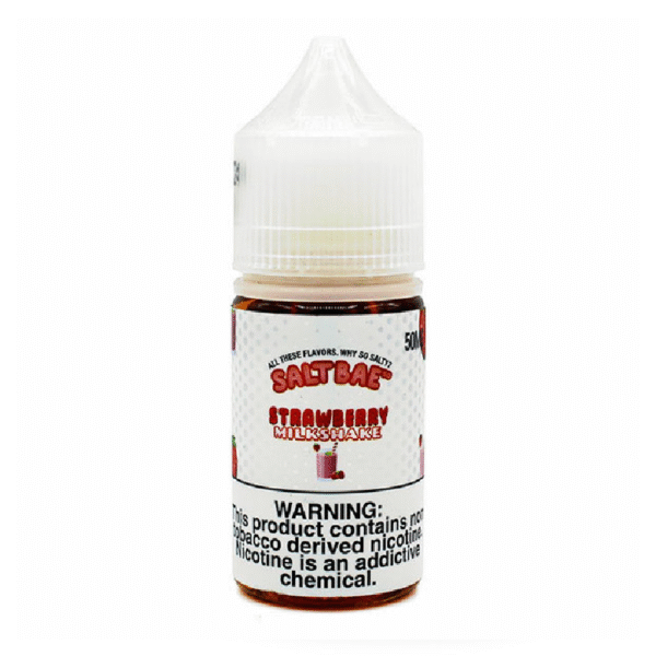 SALT BAE SALT NIC 30ML 50MG - STRAWBERRY MILKSHAKE