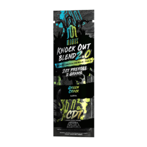 MODUS KNOCK OUT BLEND 2.0 PRE-ROLLS BOX OF 10 - GREEN CRACK SATIVA