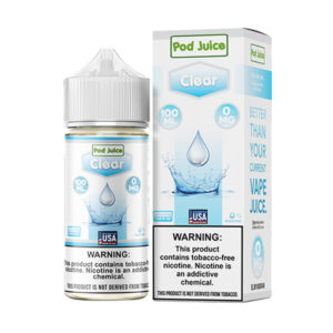 POD JUICE 100ML 0MG - CLEAR