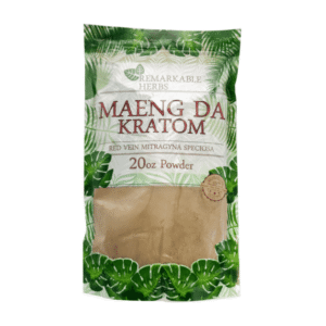 REMARKABLE HERBS KRATOM POWDER 20OZ - MAENG DA RED VEIN