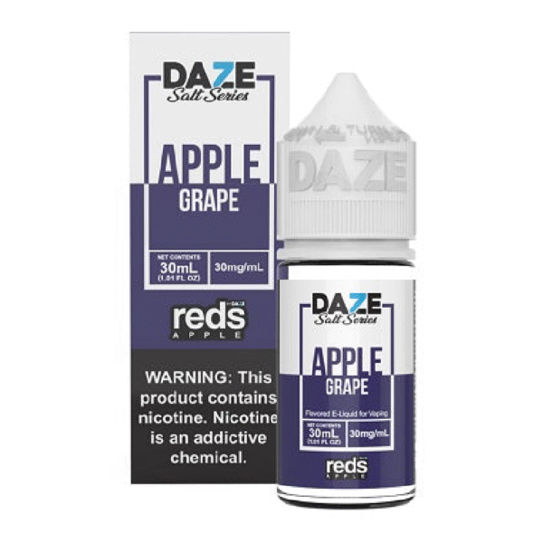 DAZE RED APPLE SALT NIC 30ML 30MG - GRAPE