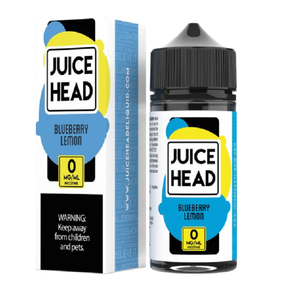 JUICE HEAD 100ML 0MG - BLUEBERRY LEMON