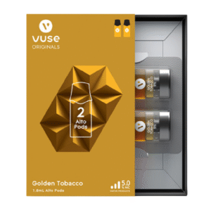 VUSE ALTO PODS GOLDEN TOBACCO 1.8ML BOX OF 5 - 5% 2 PACK