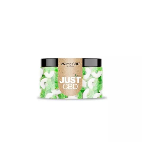JUST CBD GUMMIES 250MG - APPLE RINGS