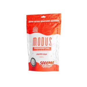 MODUS PRESIDENTIAL BLEND 5000MG GUMMIES BOX OF 5 - CHERRY COLA INDICA