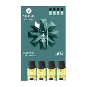 VUSE ALTO PODS MENTHOL 1.8ML BOX OF 5 - 5% 4 PACK