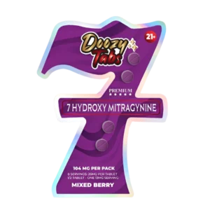 DOOZY TABS 7-HYDROXYMITRAGYNINE TABLETS 4CT 26MG - MIXED BERRY