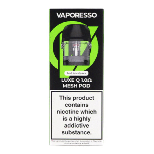 VAPORESSO LUXE Q MESH POD 4PCS - 1.0 OHMS