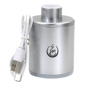 CYRIL HOOKAH PUMP - SILVER