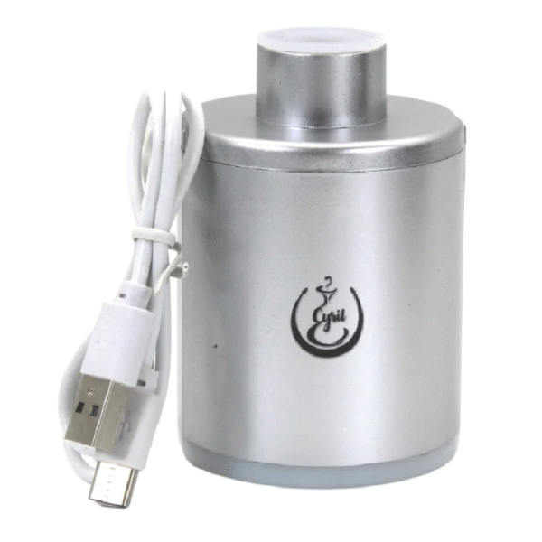 CYRIL HOOKAH PUMP - SILVER