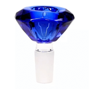 GLASS BOWLS 14MM BOX MALE DIAMOND DESIGN MIX BOWL ONE EARED 6CT