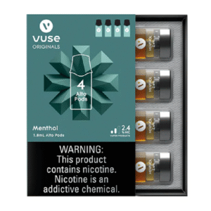 VUSE ALTO PODS MENTHOL 1.8ML BOX OF 5 - 2.4% 4 PACK
