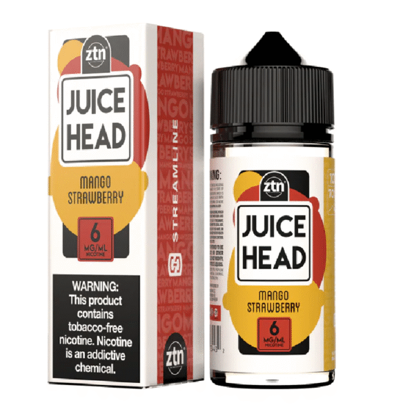 JUICE HEAD 100ML 6MG - MANGO STRAWBERRY
