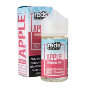 DAZE REDS APPLE 60ML 6MG - STRAWBERRY ICED