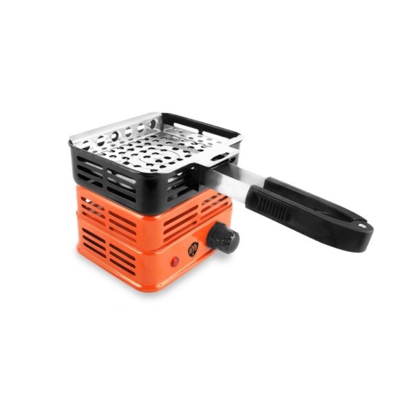 BYO HEAVY DUTY HOOKAH BURNER CHARCOAL BURNER - ORANGE