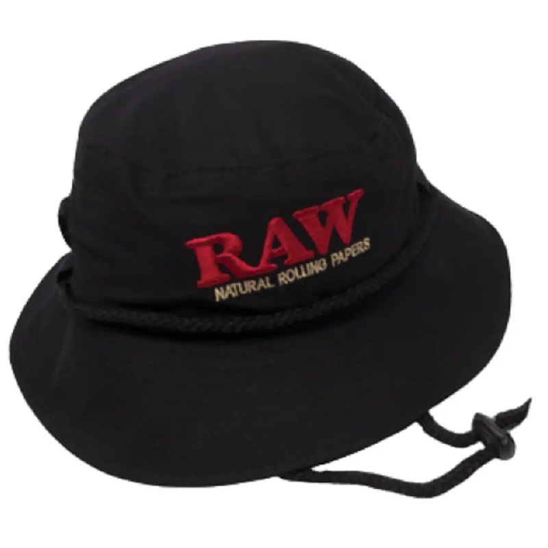 RAW SMOKERMANS HAT - 1 1/4 MEDIUM BLACK
