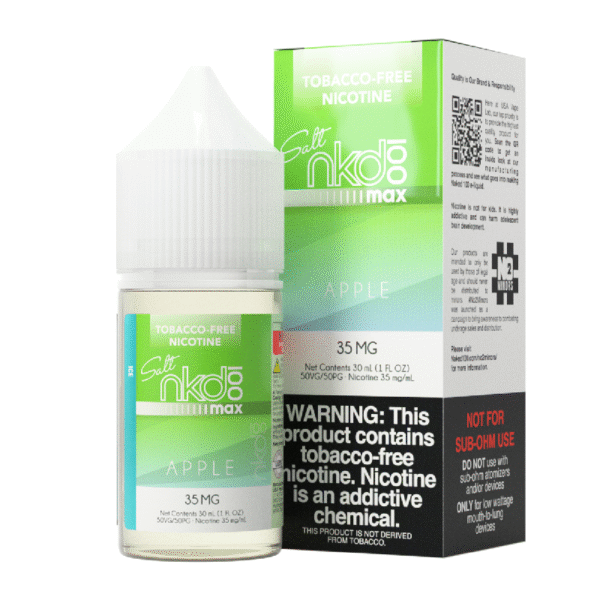 NKD SALT NIC 30ML 35MG - APPLE ICE