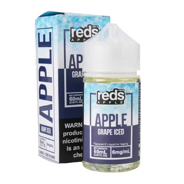 DAZE REDS APPLE 60ML 6MG - GRAPE ICED
