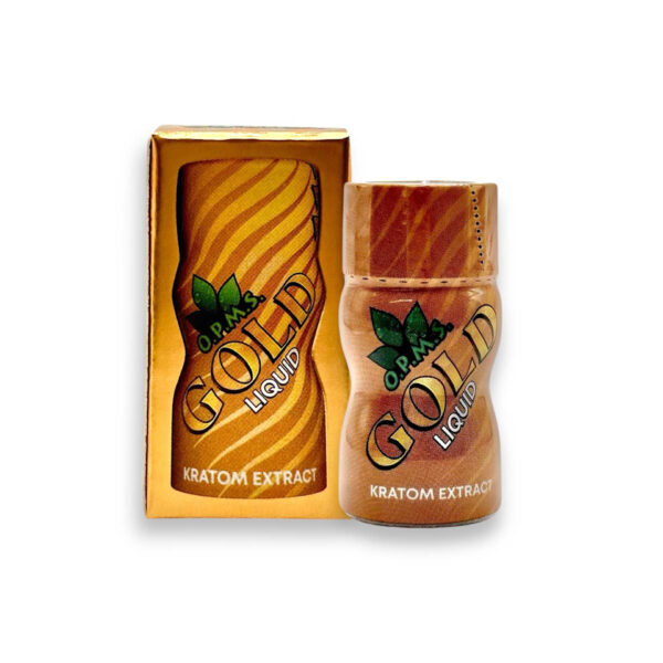 O.P.M.S. KRATOM SHOTS BOX OF 50 - GOLD