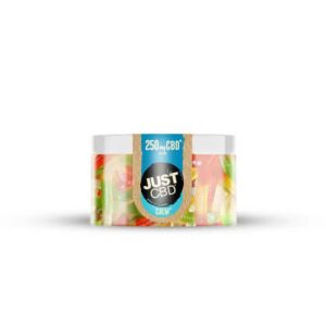 JUST CBD CALM GUMMIES 250MG - SUGAR FREE WORMS