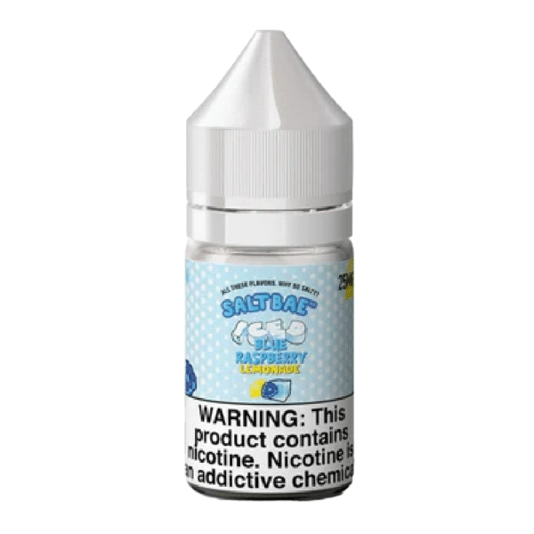 SALT BAE SALT NIC 30ML 25MG - ICED BLUE RASPBERRY LEMONADE
