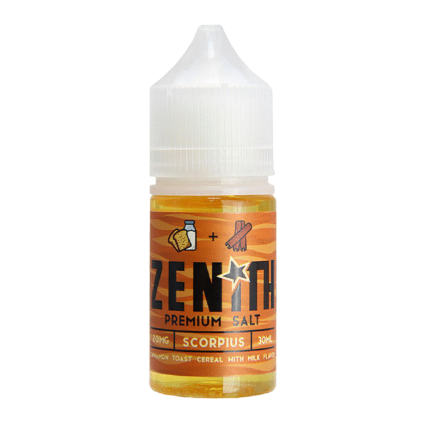 ZENITH SALT NIC 30ML 25MG - SCORPIUS