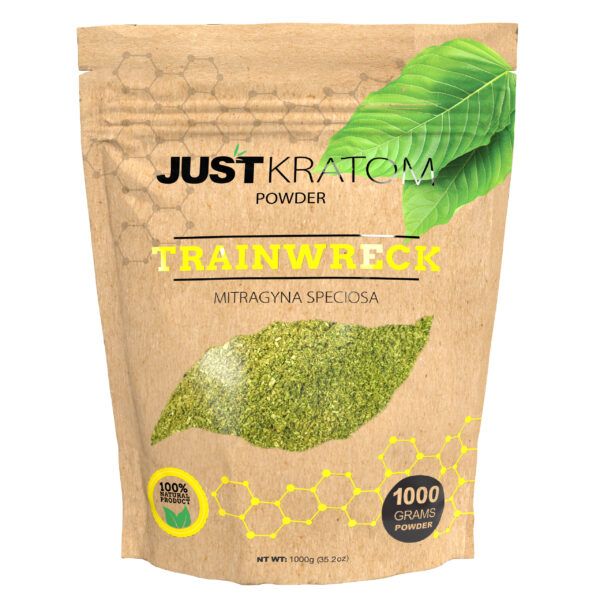 JUST KRATOM POWDER 1000 GRAMS - TRAINWRECK