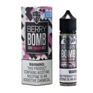 VGOD E-LIQUID 60ML 6MG - ICED BERRY BOMB