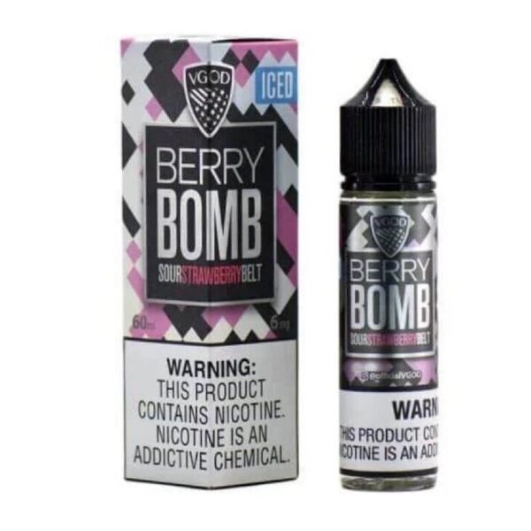 VGOD E-LIQUID 60ML 6MG - ICED BERRY BOMB