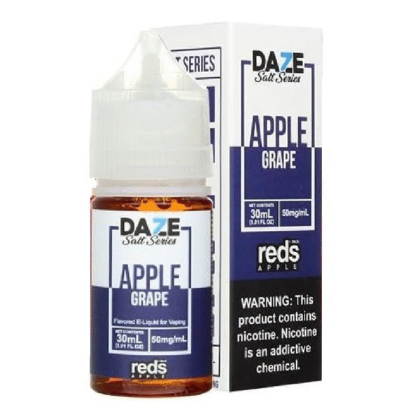 DAZE RED APPLE SALT NIC 30ML 50MG - GRAPE