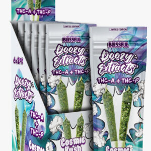 DOOZY EXTRACTS 2CT PRE-ROLLS BOX OF 6 - COSMIC KUSH HYBRID