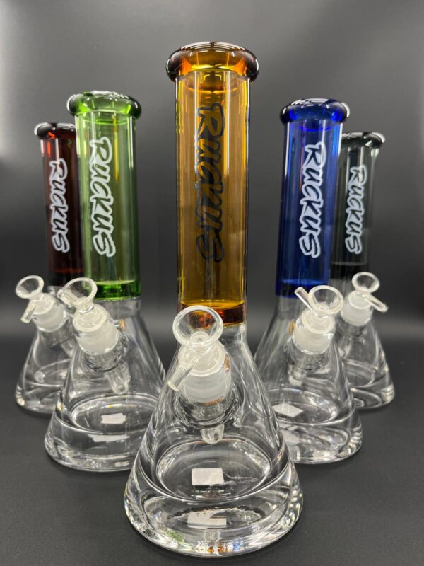 RUCKUS GLASS 14'' BEAKER - 9MM BEAKER