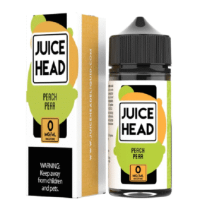 JUICE HEAD 100ML 0MG - PEACH PEAR