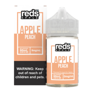DAZE REDS APPLE 60ML 0MG - PEACH