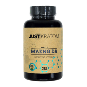 JUST KRATOM CAPSULES 30CT - MAENG DA WHITE VEIN