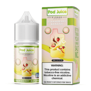 POD JUICE PJ5000 SALT NIC 30ML 55MG - STRAWBERRY BANANA