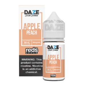 DAZE RED APPLE SALT NIC 30ML 30MG - PEACH