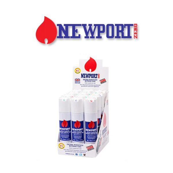 NEWPORT ZERO BUTANE 3 FL OZ BOX OF 12