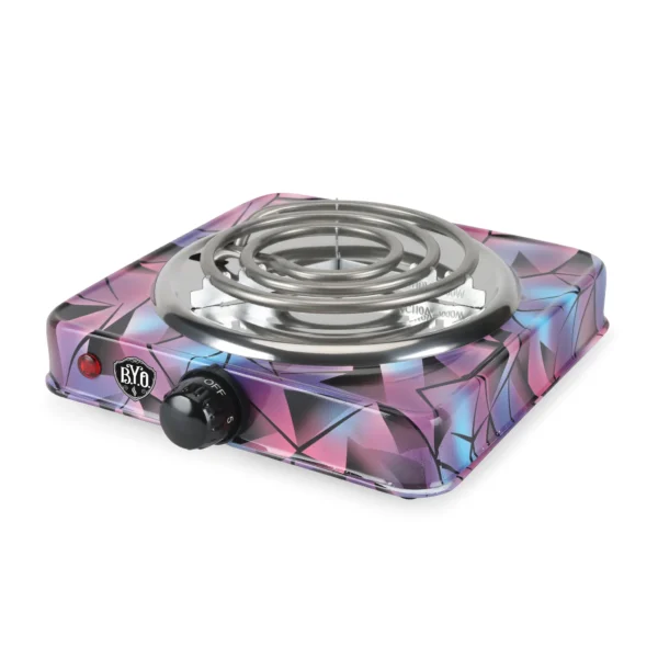 BYO HOOKAH CHARCOAL BURNER 1000W ELECTRIC SINGLE COIL - RETRO - CB4-R
