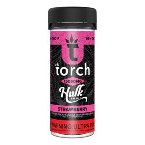 TORCH HULK GUMMIES 15000MG - BOX OF 6 - STRAWBERRY